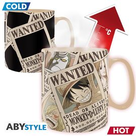 One Piece - Wanted Heat Change Mug / Fan Shop and Merchandise