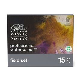 Winsor & Newton - Watercolour Proff Field Set 15pcs (831279) / Toys