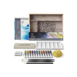 Winsor & Newton - Watercolour Proff. Travel Box, 20pcs Ass. (831014) / Toys