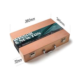 Winsor & Newton - Winton Oil Wooden Set 8x37ml +Accessories (839985) / Toys