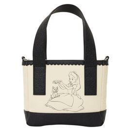 Alice in Wonderland Mini Tote Crossbody Bag