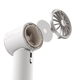 Jisulife Handheld Fan Pro1 Mini 4250mAh USB-C Portable Fan Blower - White