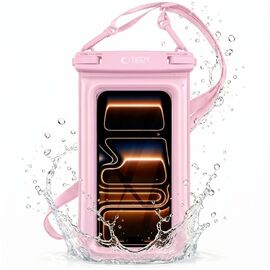 Tech-Protect UWC7 6.9" waterproof case - pink