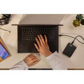 Western Digital Elements Portable (USB-C) external hard drive 1 TB 2.5" USB Type-C 3.2 Gen 1 (3.1 Gen 1) Black