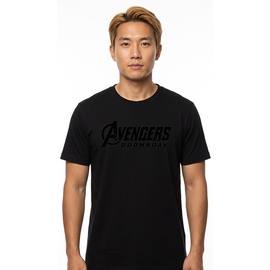 AVENGERS DOOMSDAY - 3D Logo - T-Shirt Men (XL)