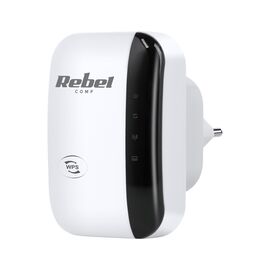 Rebel Wi-Fi signal amplifier KOM1030 white