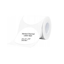 Niimbot T31*31 Round -210White Thermal labels white