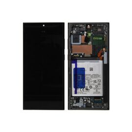 Samsung (GH82-30467C) Display incl. battery (Original) - Green, Samsung Galaxy S23 Ultra; SM-S918B