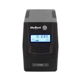 Rebel Nanopower Plus 850 UPS | Off-line | Sinusoida| 850VA | 480W  | LCD | USB
