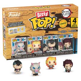 Assorted Blister 4 figures Bitty POP Demon Slayer