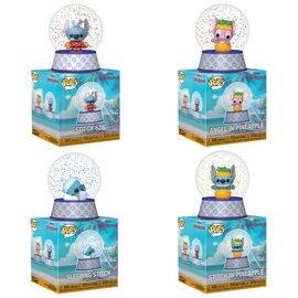 assorted Mystery Mini Snow globe figure Disney Stitch