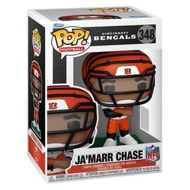 NFL POP! Vinyl Figure : Bengals- Ja'Marr Chase (clear visor) 9 cm