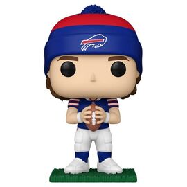 NFL POP! Vinyl Figure : Bills- Josh Allen (Beanie) 9 cm