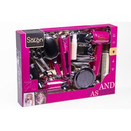 Hair Style Salon - Beauty Hair Styling Set 14 Pcs (371134) / Toys