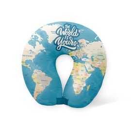 iTotal - Neck Pillow - BLUE MAPS (XL1859) / Toys