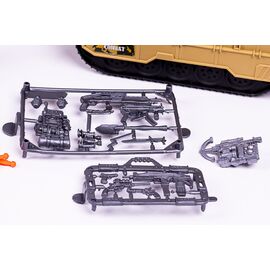 Special Forces - Military set with tank, helicopters, motorbikes and accessories (520373) / Toys
