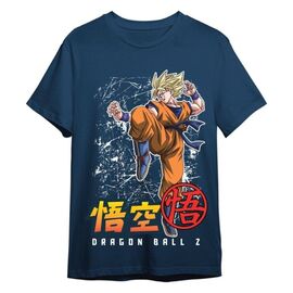 Dragon Ball Z T-Shirt Goku Super Saiyan Denim Size M