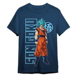 Dragon Ball Super T-Shirt Goku Super Saiyan Blue Denim