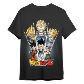 Dragon Ball T-Shirt Gotrunks Black Size XL