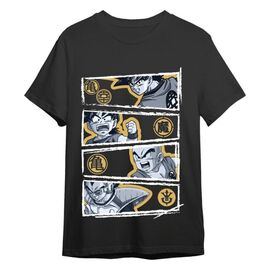 Dragon Ball Z T-Shirt Vegeta Black Size XXL