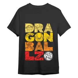 Dragon Ball T-Shirt Letters Black