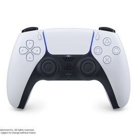 Sony Playstation 5 Dualsense Controller - White / PlayStation 5