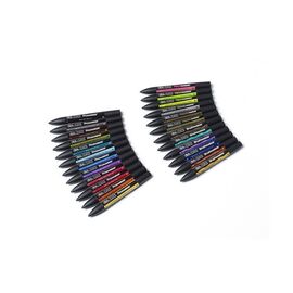 Winsor & Newton - Mixed marker set 24pcs + wallet (832226) / Toys