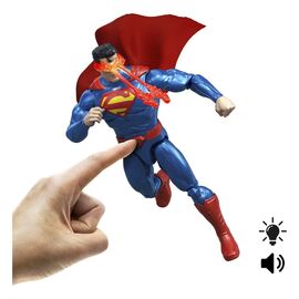 DC Premier Action Figure with Sound & Light Heat Vision Superman 16 cm