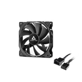 Chieftec ZF-1225PWM computer cooling system Computer case Fan 12 cm Black 1 pc(s)