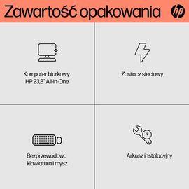 HP 24-cr0312nw AMD Ryzen™ 5 7520U 60.5 cm (23.8") 1920 x 1080 px All-in-One PC 16 GB LPDDR5-SDRAM 512 GB SSD Windows 11 Home Wi-Fi 6 (802.11ax) White