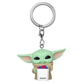 Star Wars: The Mandalorian and Grogu Pocket POP! Vinyl Keychains 4 cm Grogu with Popcorn Display (12)
