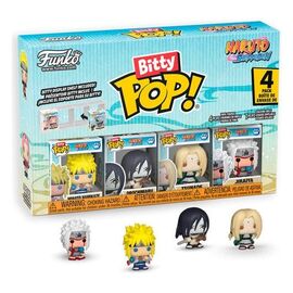 Naruto Bitty POP! Vinyl Figure 4-Pack Display (12) 2,5 cm