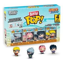 Naruto Bitty POP! Vinyl Figure 4-Pack Display (12) 2,5 cm
