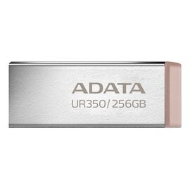 ADATA UR350 USB flash drive 256 GB USB Type-A 3.2 Gen 1 (3.1 Gen 1) Brown, Stainless steel