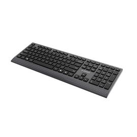 Gembird KB-MCH-06 Slim wired multimedia keyboard with Type-C adapter, US layout, black