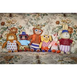Rice - Kids Knitted Soft Toy in Dog Shape - Diana (KITOY-DOG) / Toys