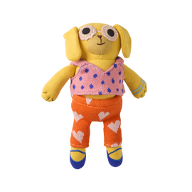 Rice - Kids Knitted Soft Toy in Dog Shape - Diana (KITOY-DOG) / Toys