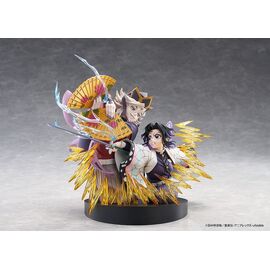 Demon Slayer: Kimetsu no Yaiba PVC Figures 2-Pack Shinobu Kocho & Doma 18 cm