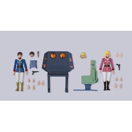 Mobile Suit Gundam G.M.G. Collection EX Diorama White Base Bridge Radio Operator Desk Set 10 cm (with gift)