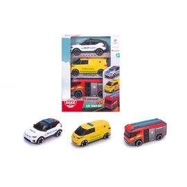 Dickie Toys - SOS Team Vehicle Set, DK (203712028018) / Toys