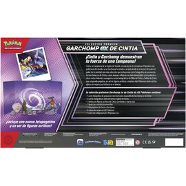 Latin Pokemon Garchomp ex Cynthia Blister set of collectible cards