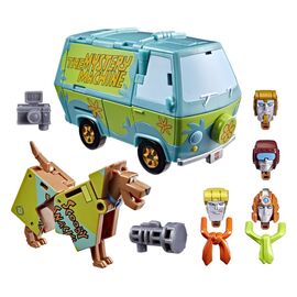 Transformers x Scooby-Doo Action Figure 2-Pack Mysterious Prime & Automutt 15 cm