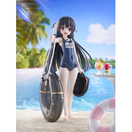 Maitetsu Last Run!! KoiKoi -Sakura- PVC Figure 1/6 Hachiroku School Swimsuit Ver. 23 cm