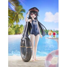 Maitetsu Last Run!! KoiKoi -Sakura- PVC Figure 1/6 Hachiroku School Swimsuit Ver. 23 cm