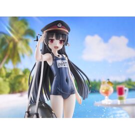 Maitetsu Last Run!! KoiKoi -Sakura- PVC Figure 1/6 Hachiroku School Swimsuit Ver. 23 cm