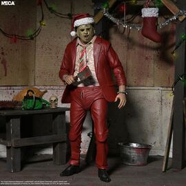 Texas Chainsaw Massacre Ultimate Action Figure Santa Leatherface 18 cm