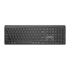 Gembird KB-WPS-03 Dual-mode pro-business slim wireless keyboard, 2.4G+BT, US layout