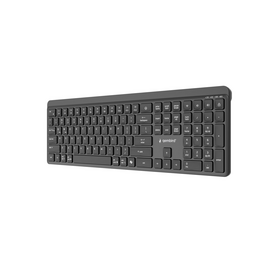 Gembird KB-WPS-03 Dual-mode pro-business slim wireless keyboard, 2.4G+BT, US layout