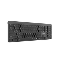 Gembird KB-WPS-03 Dual-mode pro-business slim wireless keyboard, 2.4G+BT, US layout