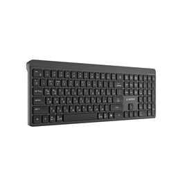 Gembird KB-WPS-03-CYRL Dual-mode pro-business slim wireless keyboard, 2.4G+BT, RU layout
